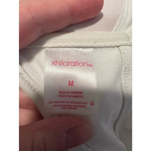 Xhilaration Women's Tie-Front Cut-Out One Piece Bathing Suits Multicolor Size M - Picture 9 of 10